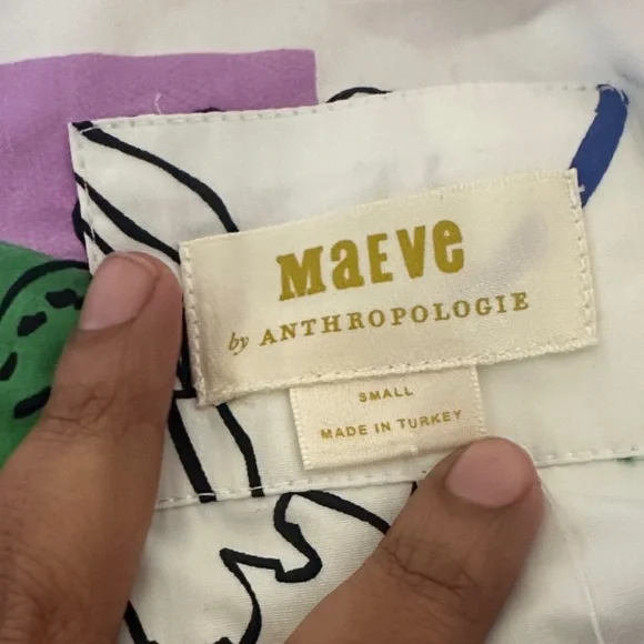 Anthropologie Asymmetrical Floral Dress - Multicolor - Picture 2 of 6